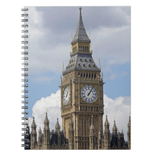 Big Ben and Houses of Parliament, London, Notebook