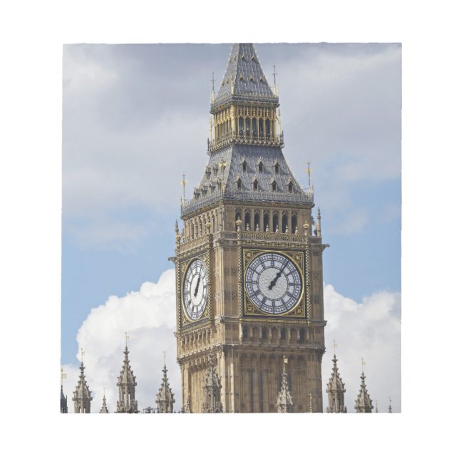Big Ben and Houses of Parliament, London, Notepad (Front)