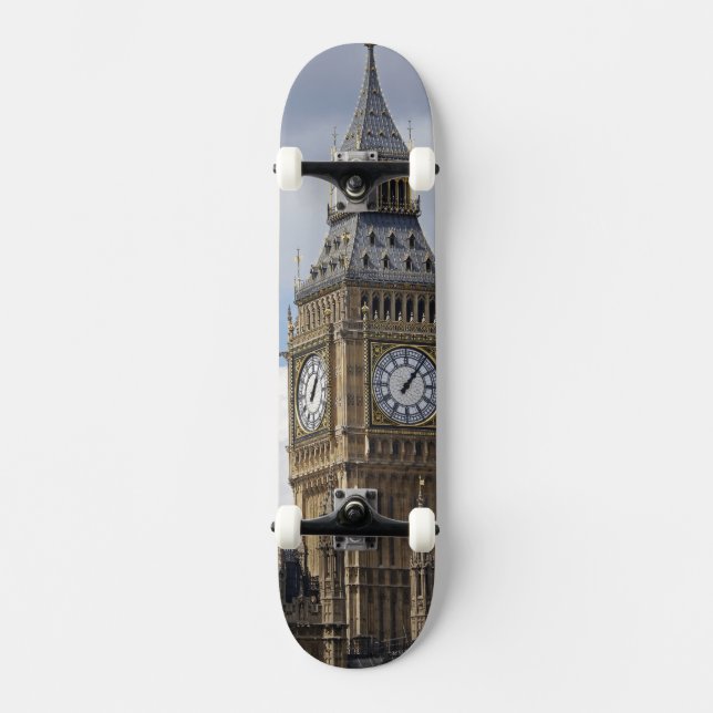 Big Ben and Houses of Parliament, London, Skateboard (Front)