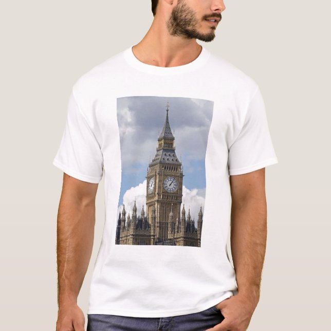 Big Ben and Houses of Parliament, London, T-Shirt (Front)