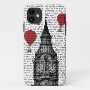 Big Ben and Red Hot Air Balloons Case-Mate iPhone Case