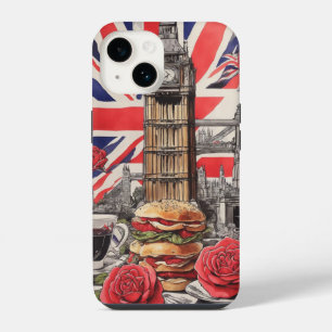 Big Ben and the Rose of England 1 iPhone 14 Case