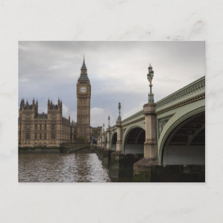 Big Ben and Westminster Bridge Postcard