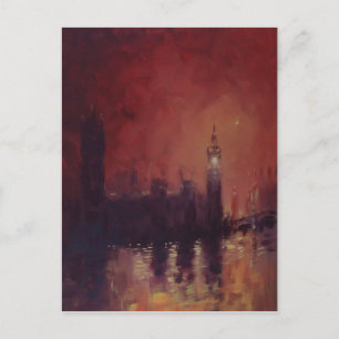 Big Ben At Night Post Card