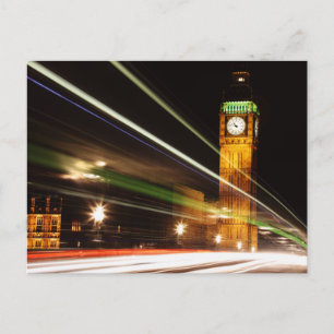 Big Ben at Night Postcard