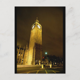 Big Ben At Night Postcard