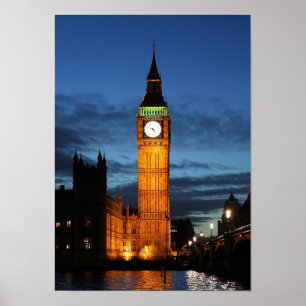 Big Ben by night Poster