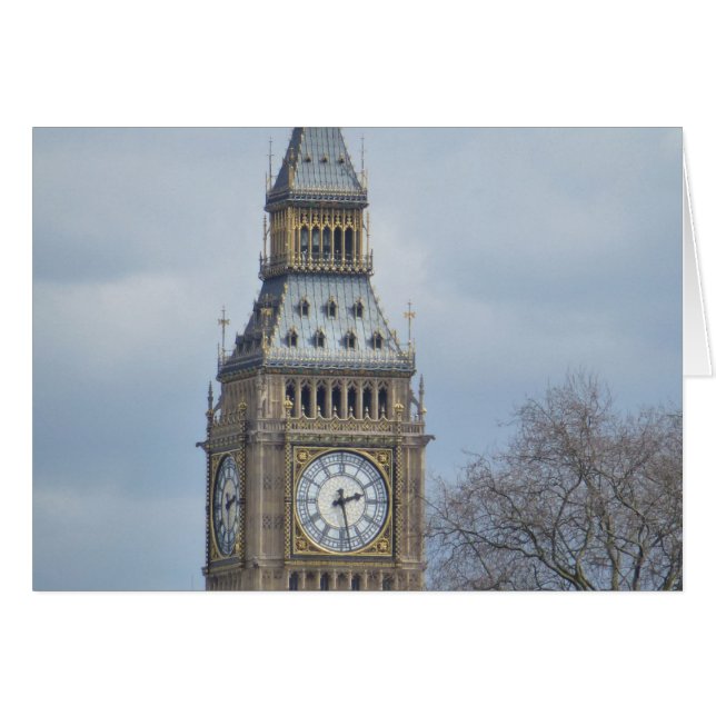 Big Ben Clock (Front Horizontal)