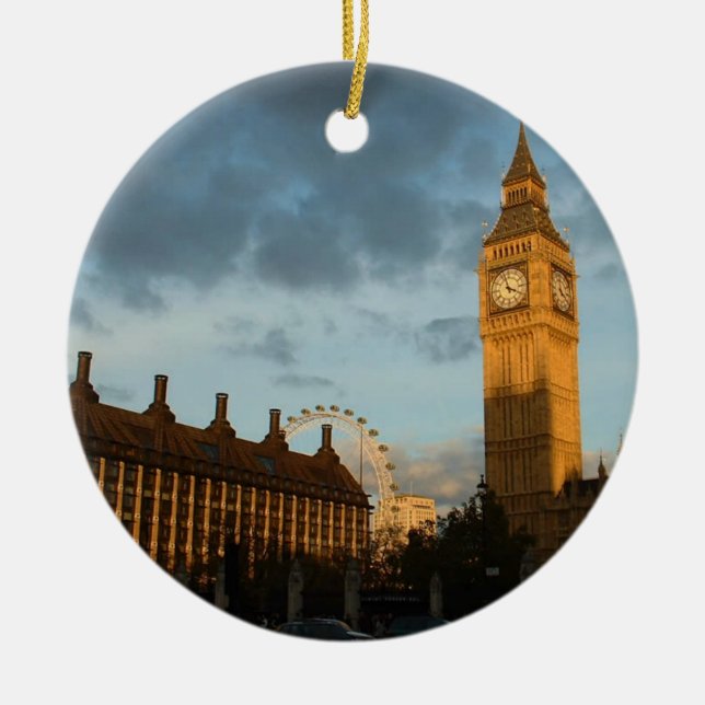 Big Ben clock ornament (Front)