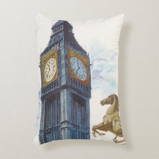 Big Ben Clock Tower at the Palace of Westminster Decorative Cushion