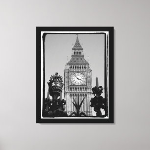 "Big Ben" Clock Tower at Westminster Palace Canvas Print