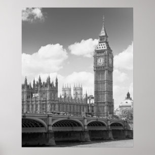 Big Ben Clocktower Poster