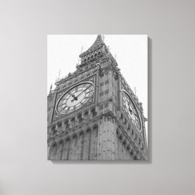 Big Ben in London Canvas Print (Front)