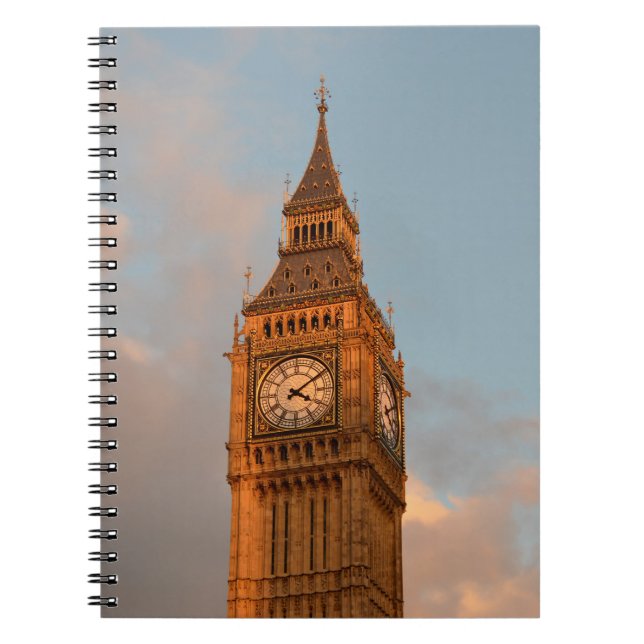 Big Ben in London notebook (Front)