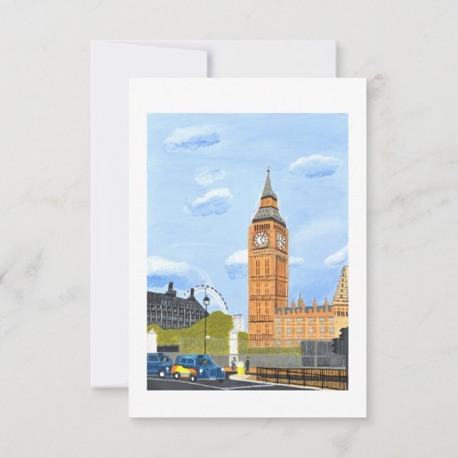 Big Ben Invitation (Back)