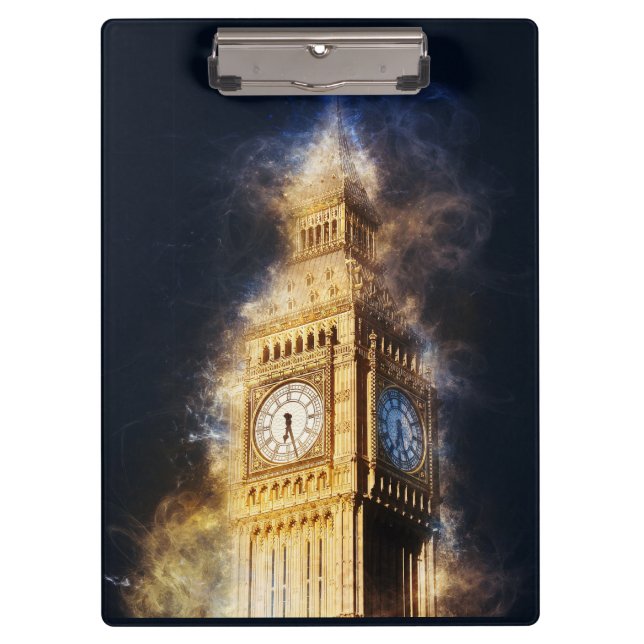 Big Ben London Clipboard (Front)