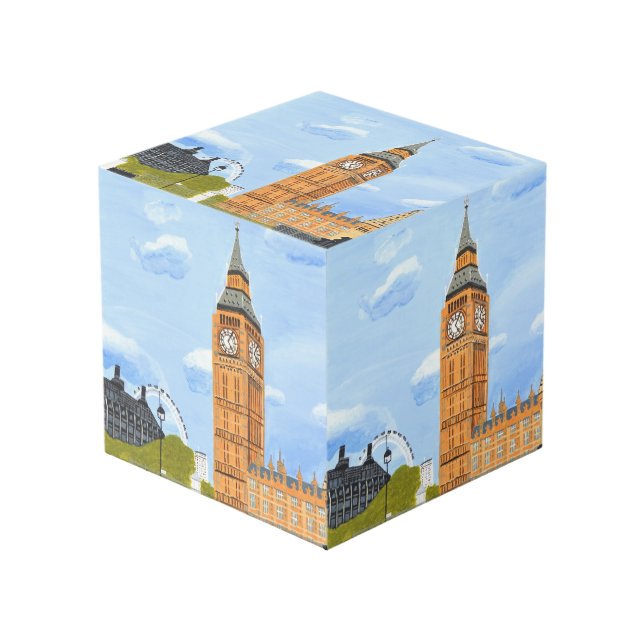 Big Ben London Cube (Front Angled)
