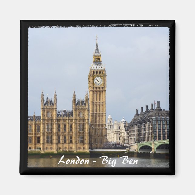 Big Ben, London, England (Fridge Magnet) Magnet (Front)