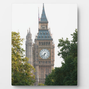 Big Ben London England Plaque