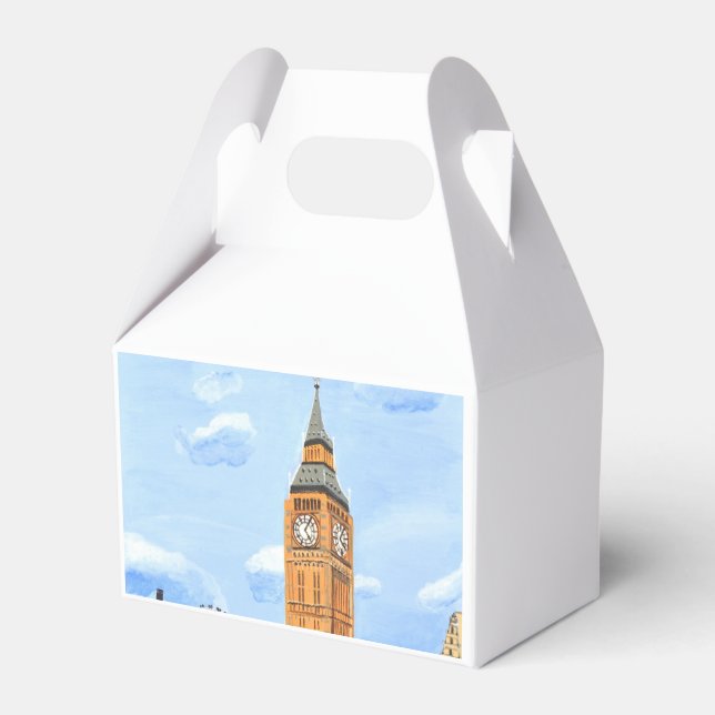 Big Ben London  Favour Box (Front Side)