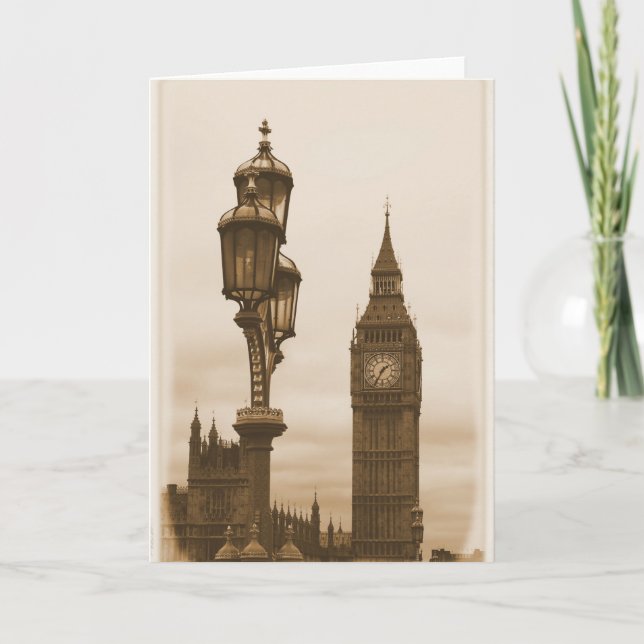 Big Ben - London Greeting Card (Front)