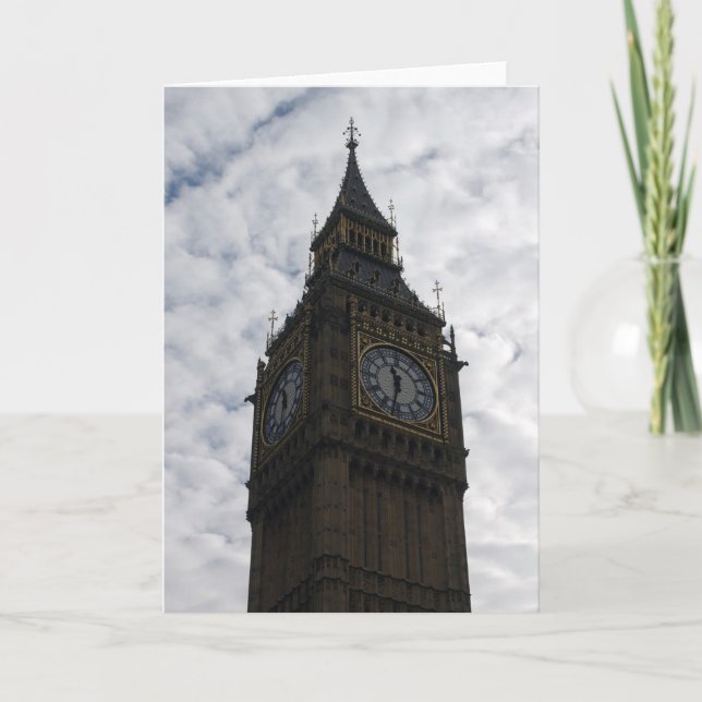 Big Ben - London - Greeting Card (Front)