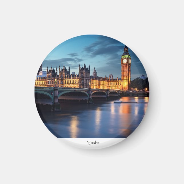 Big Ben, London. Magnet (Front)