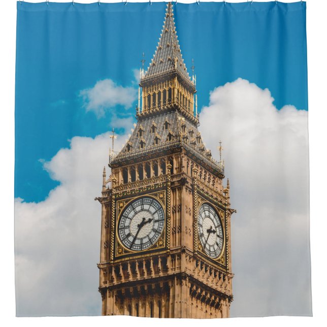 BIG BEN LONDON SHOWER CURTAIN (Front)