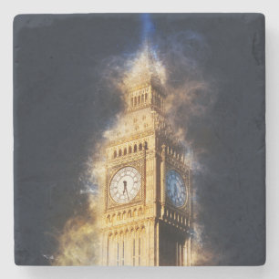 Big Ben London Stone Coaster