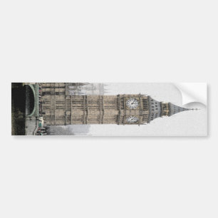 Big Ben London (Watercolour) Bumper Sticker