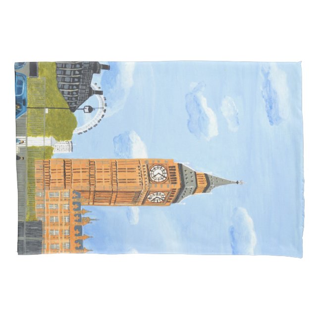 Big Ben Pillowcase  (Front)