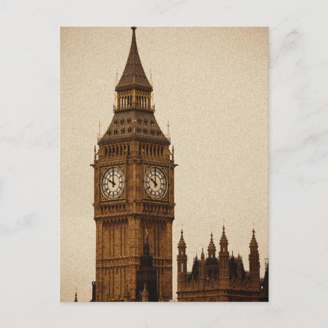Big Ben Postcard (Front)