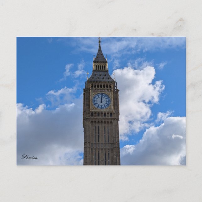 Big Ben Postcard (Front)