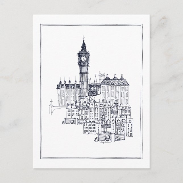 Big Ben Postcard (Front)