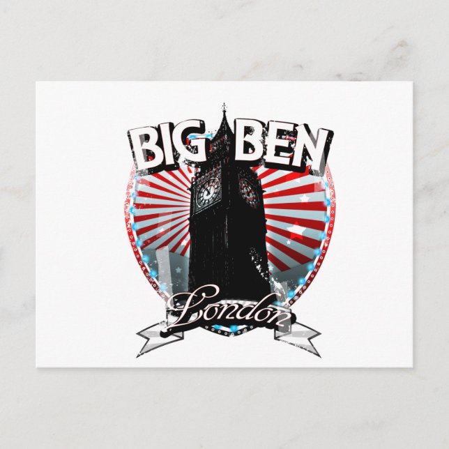 Big Ben Postcard (Front)