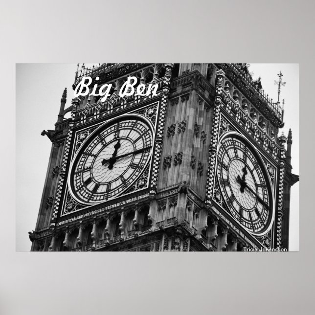 Big Ben poster (Front)