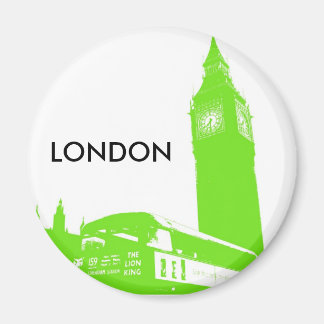 Big Ben Retro Magnet