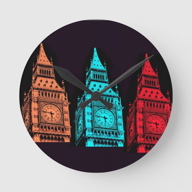 Big Ben Round Clock (Front)