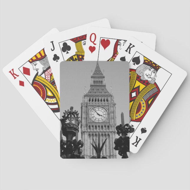 Big Ben Tower Playing Cards (Back)