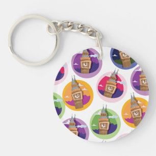 Big Ben Westminster Clock Tower Key Ring