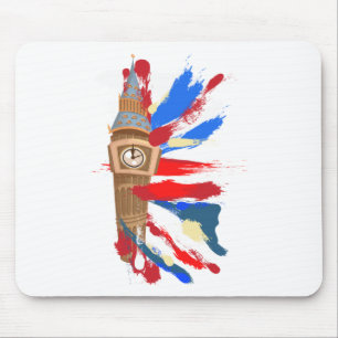Big Ben Westminster Clock Tower Mouse Pad