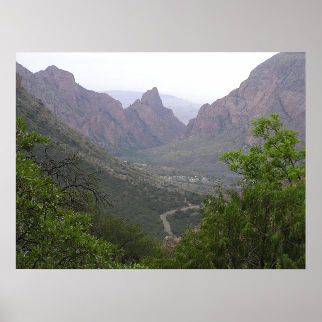 Big Bend Canyon Poster (Front)