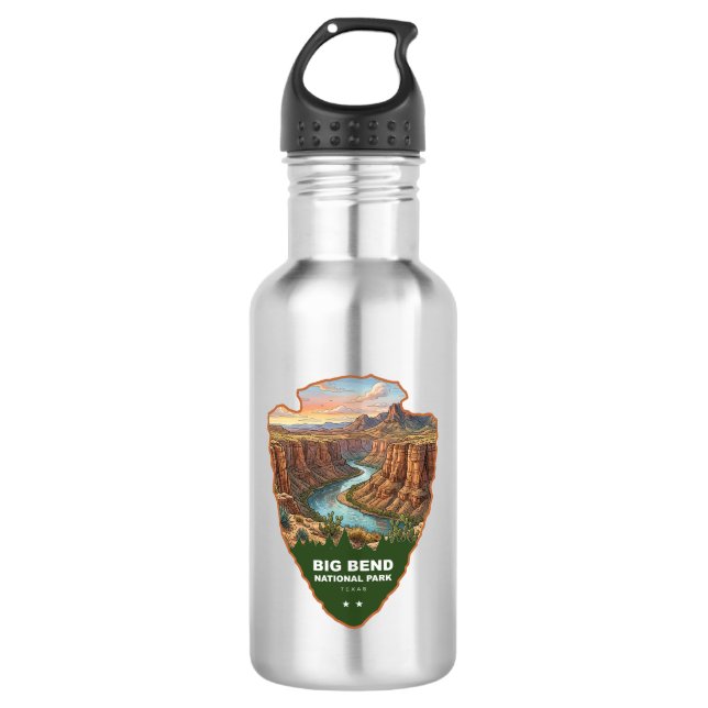 Big Bend National Park Arrowhead 532 Ml Water Bottle (Front)