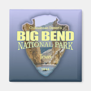 Big Bend National Park (arrowhead) Magnet