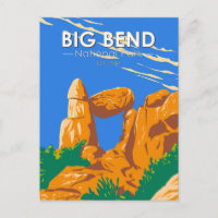 Big Bend National Park Balanced Rock Vintage