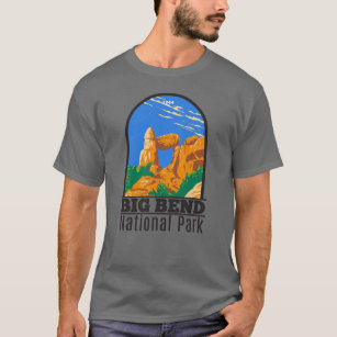 Big Bend National Park Balanced Rock Vintage T-Shirt