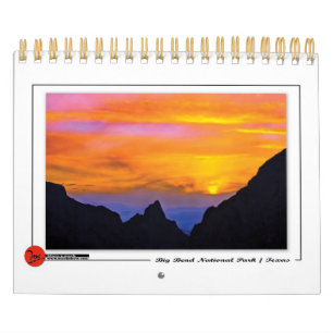 Big Bend National Park Calendar