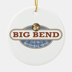 Big Bend National Park Ceramic Tree Decoration