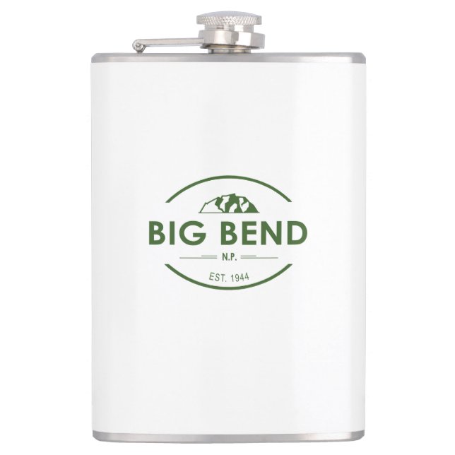 Big Bend National Park Hip Flask (Front)