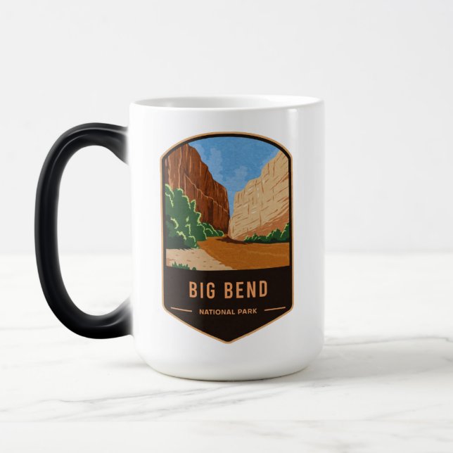 Big Bend National Park Magic Mug (Left)